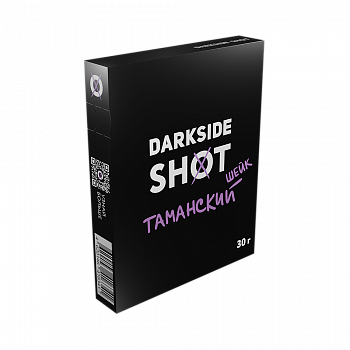 Табак Darkside Shot, 30гр "Таманский / Банан, Папайя, Йогурт"