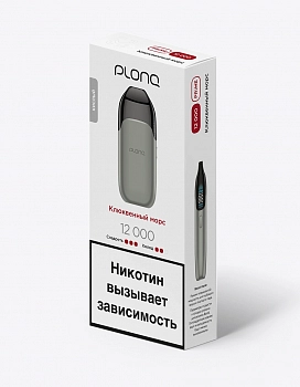 ОЭСДН Plonq Prime 12000 "КЛЮКВЕННЫЙ МОРС" 20мг
